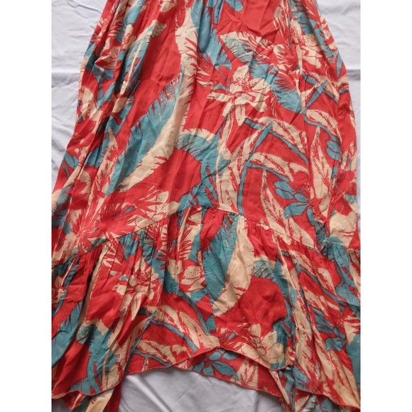 Intimately Free People Heat Wave Printed Maxi Handkerchief Slip Dress Size S - Picture 5 of 11